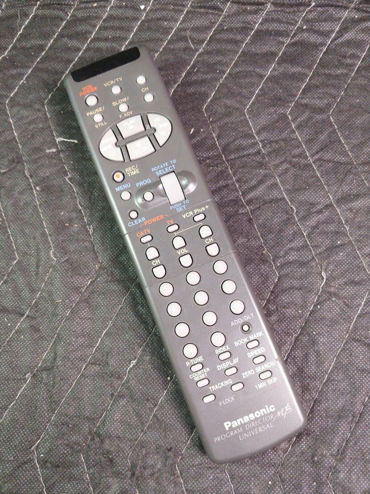 * Panasonic Program Director MB Universal Omnivision Remote Control - Black