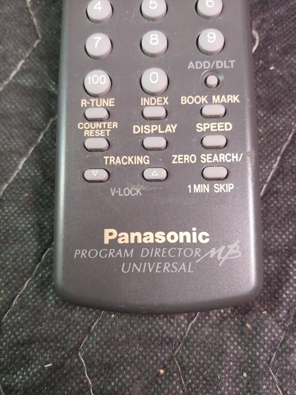 * Panasonic Program Director MB Universal Omnivision Remote Control - Black