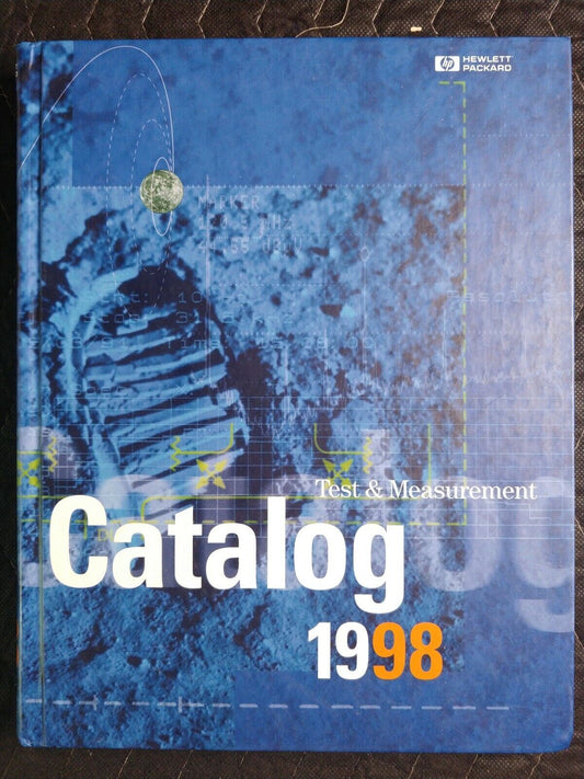 HP 1998 Test and Measurement Catalog Hardcover With Prices