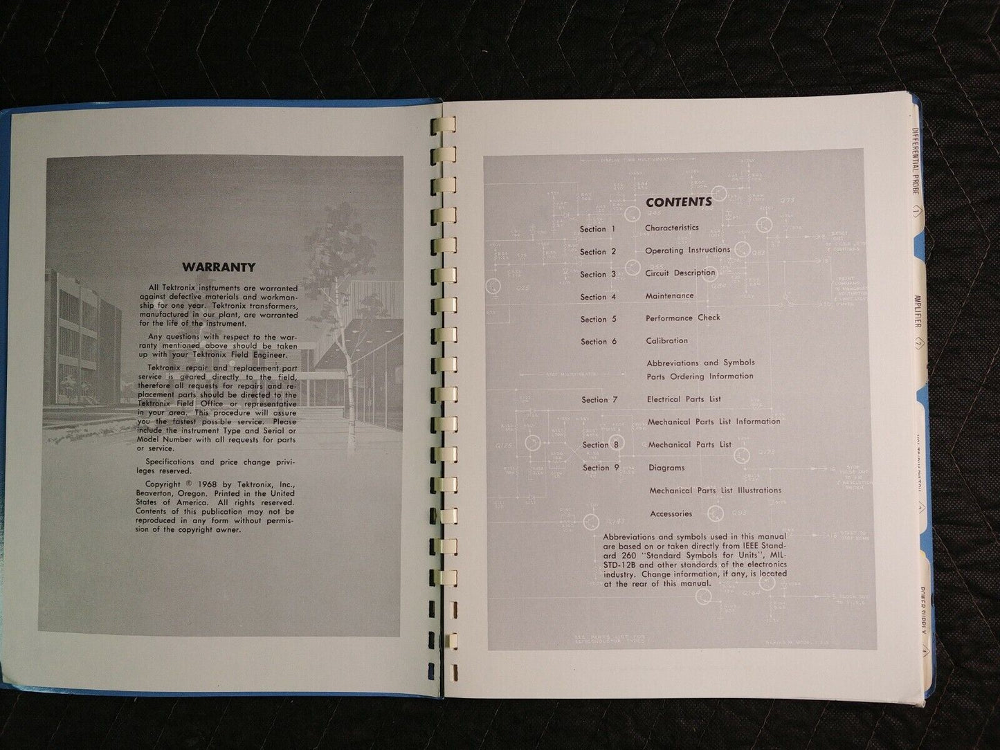 Tektronix 070-0756-00 P6046 Probe and Amplifier Instruction Manual