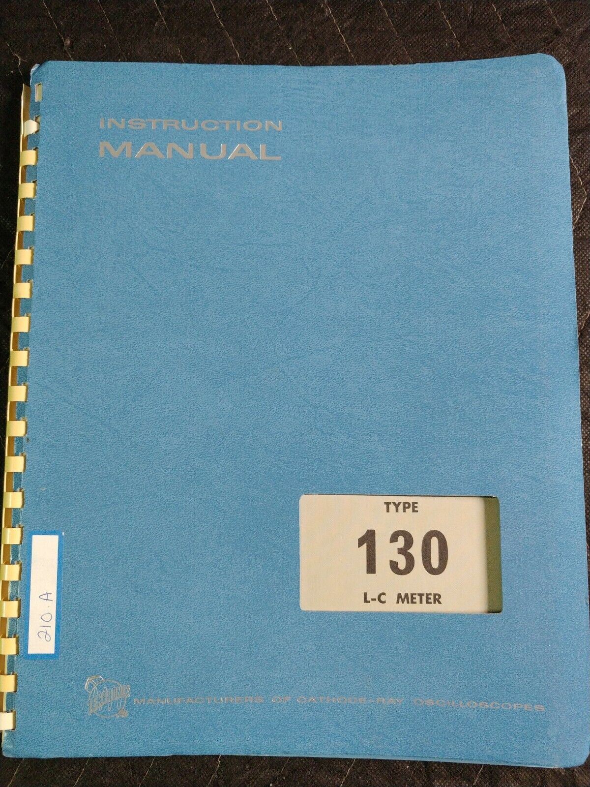 Tektronix  L C Meter Type 130 Instruction Manual