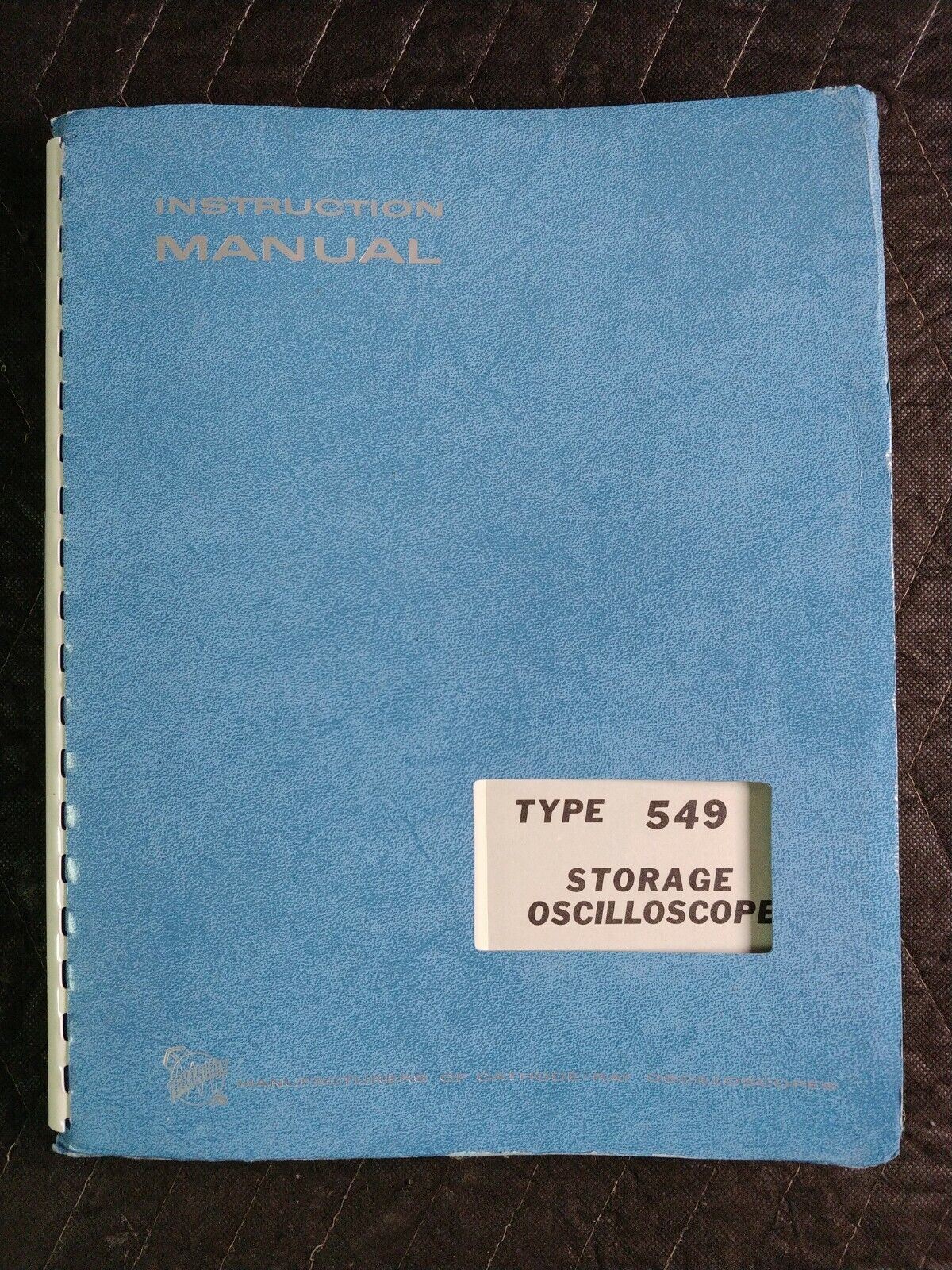 Tektronix Type 549 Storage Oscilloscope Instruction Manual