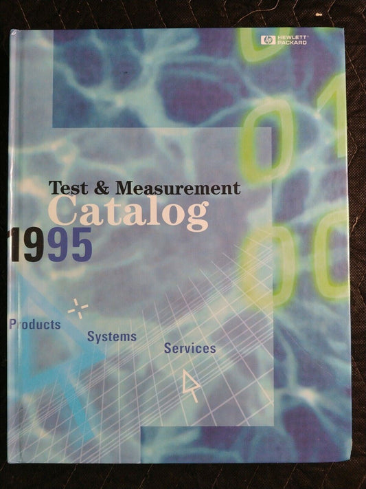 HP 1995 Test and Measurement Catalog Hardcover