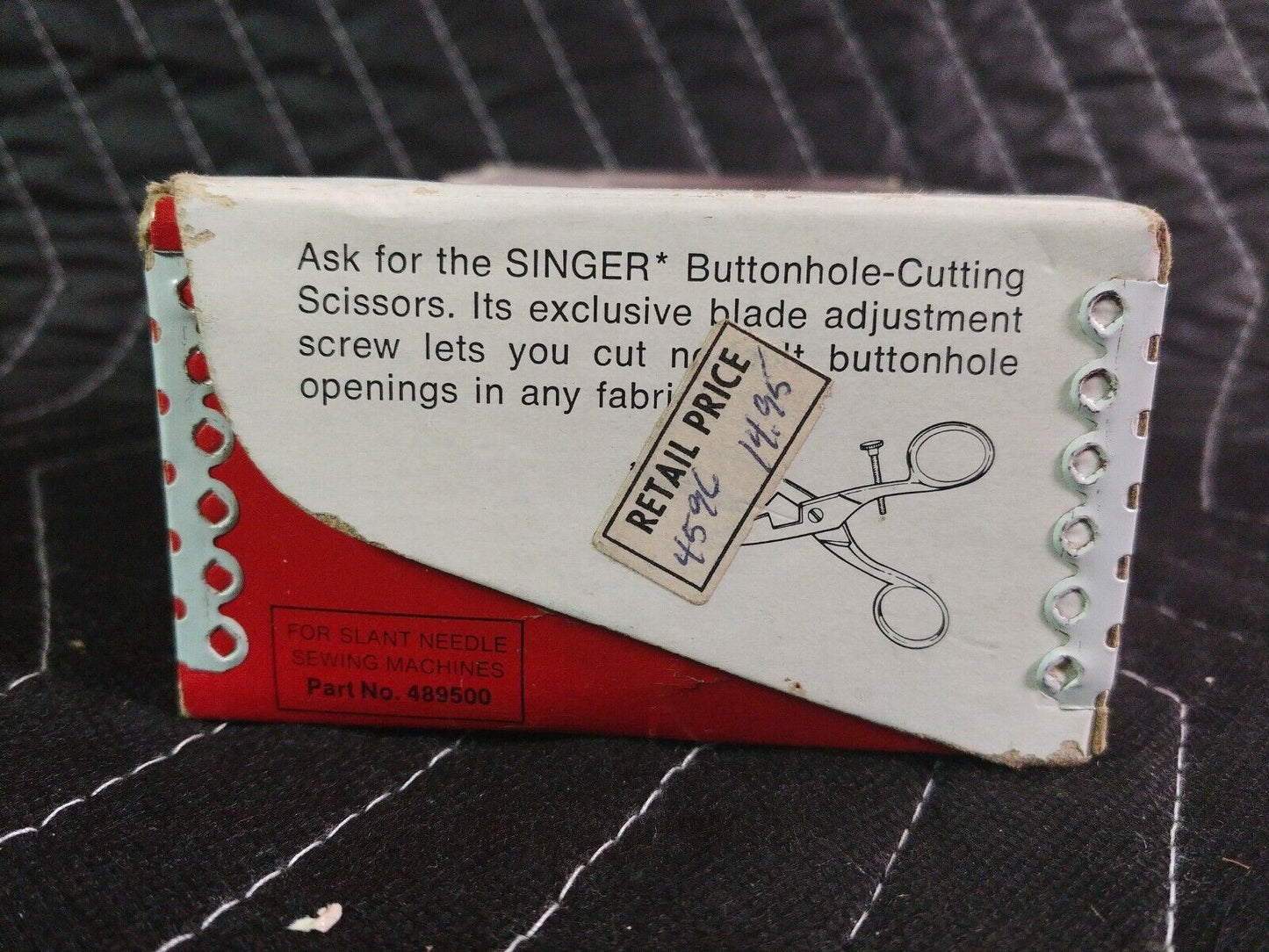 Singer Zigzagger, Buttonholer, Automatic Buttonhole Stitch Attachment