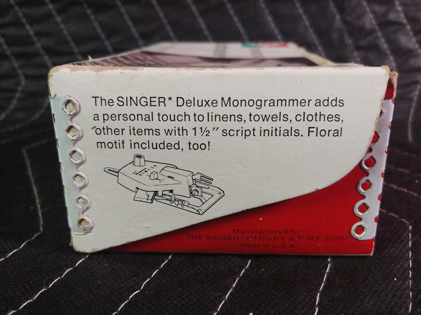 Singer Zigzagger, Buttonholer, Automatic Buttonhole Stitch Attachment