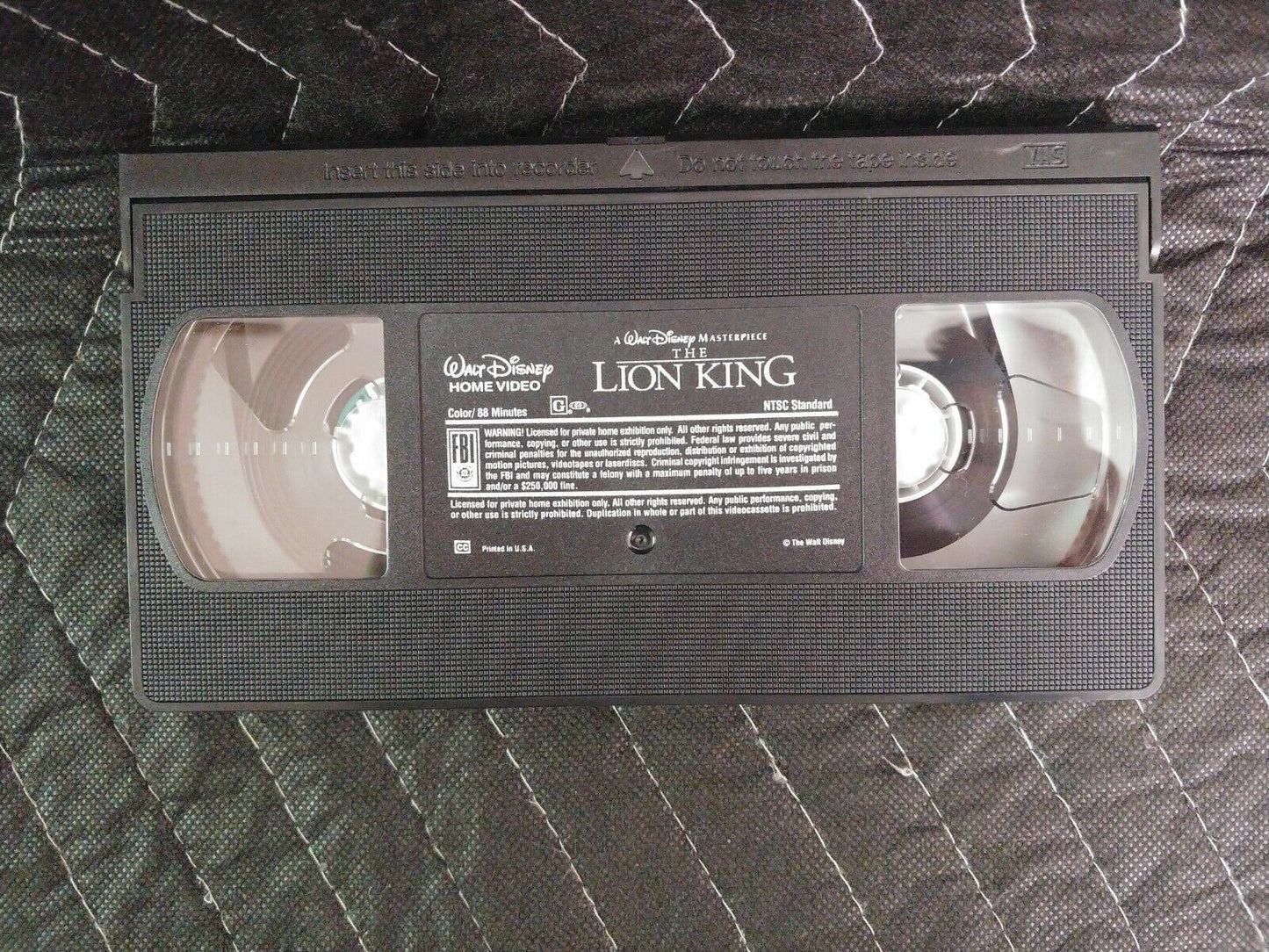 Vtg 1995 Walt Disney's The Lion King Masterpiece Collection VHS Tape #2977