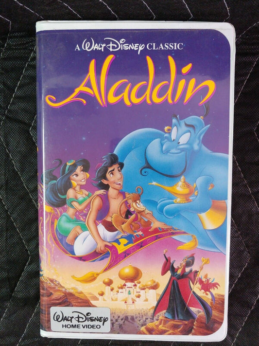 Aladdin VHS Black Diamond Classic COLLECTIBLE