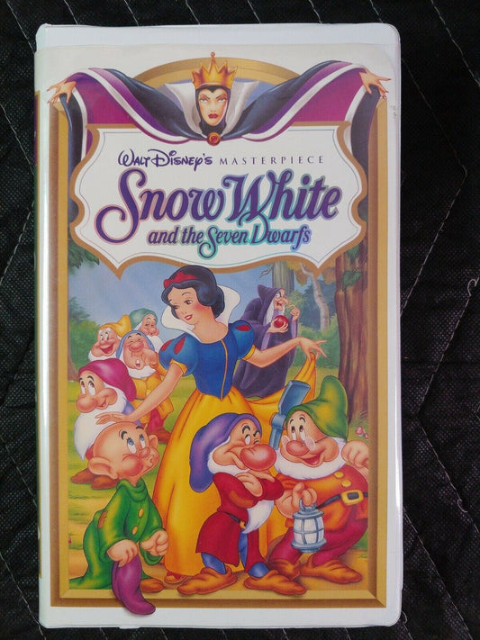 ~Walt Disney's 'Snow White and the Seven Dwarfs' Masterpiece VHS 1524~