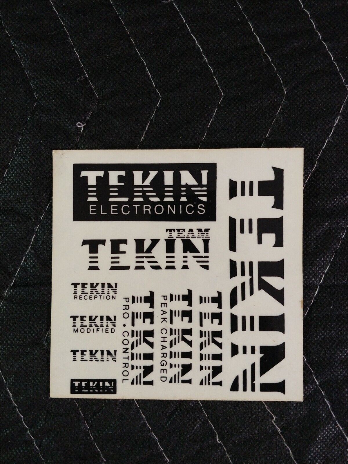 Tekin BC 870 Peak Detection Charger With Vintage Tekin Stickers