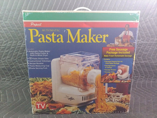 Popeil Automatic Electric Pasta And Sausage Maker Vintage 1993