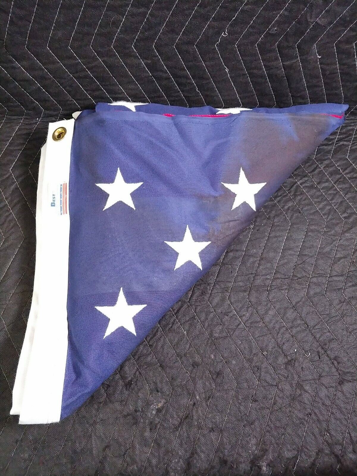 U.S. FLAG  5' x 6'  FLOWN OVER THE U.S. CAPITOL -CERTIFIED w/ COA