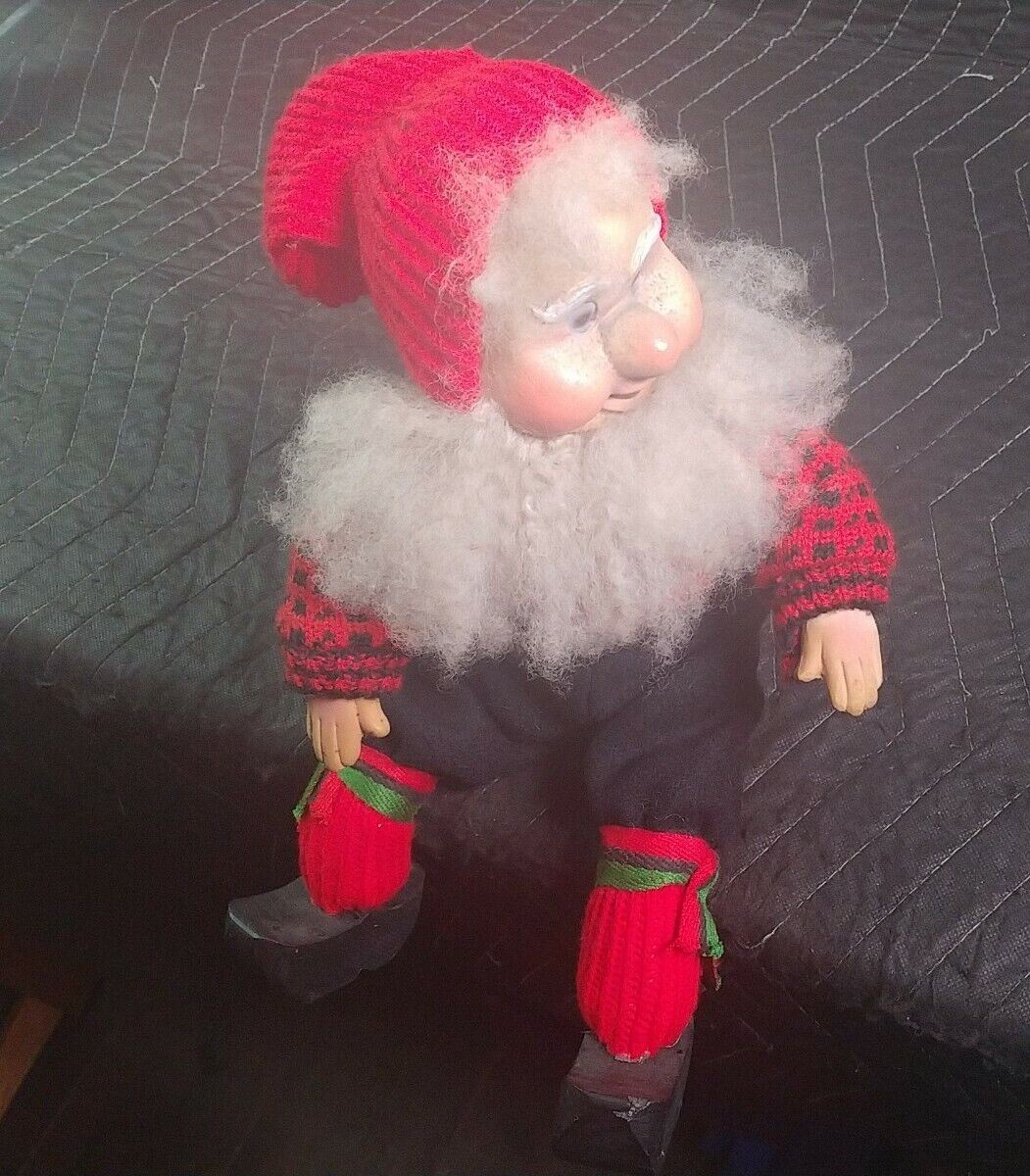 Norwegian JULENISSEN Nisse Christmas Elf Gnome Troll - Handmade In Norway