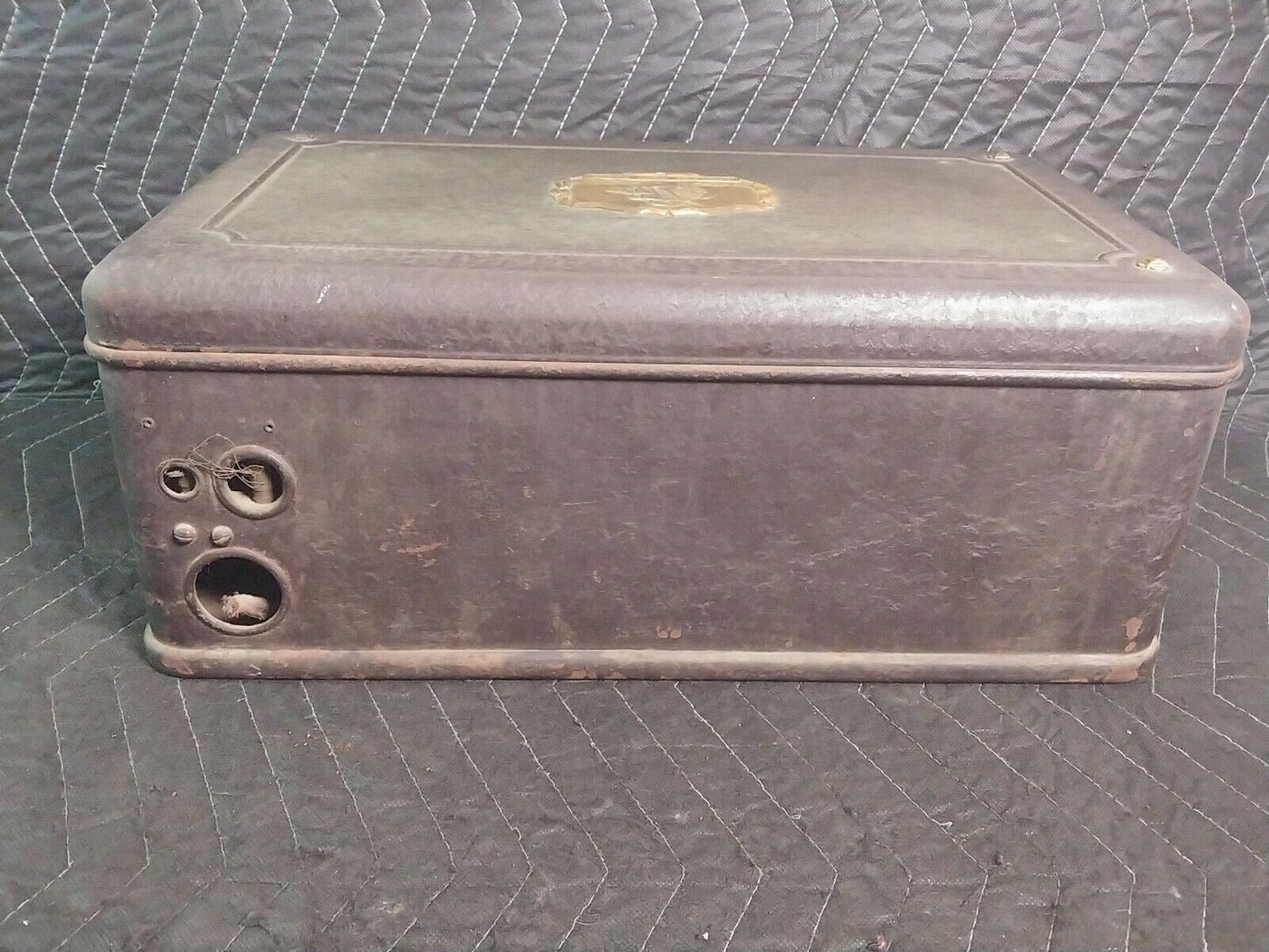 ANTIQUE 1920'S ATWATER KENT TUBE RADIO MODEL 37. For Parts Or Restoration!