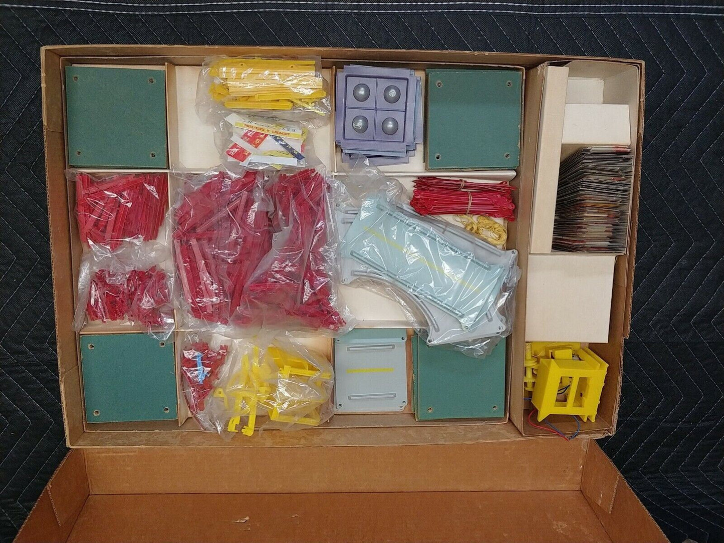 1960’s Kenner Motorized Girder & Panel And Bridge & Turnpike Building Set No. 8