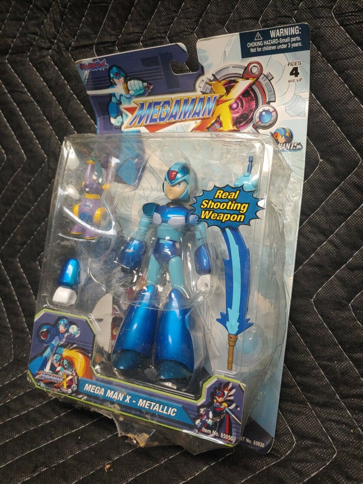 2004 MEGA MAN X - Metallic - Jazwares - In retail package