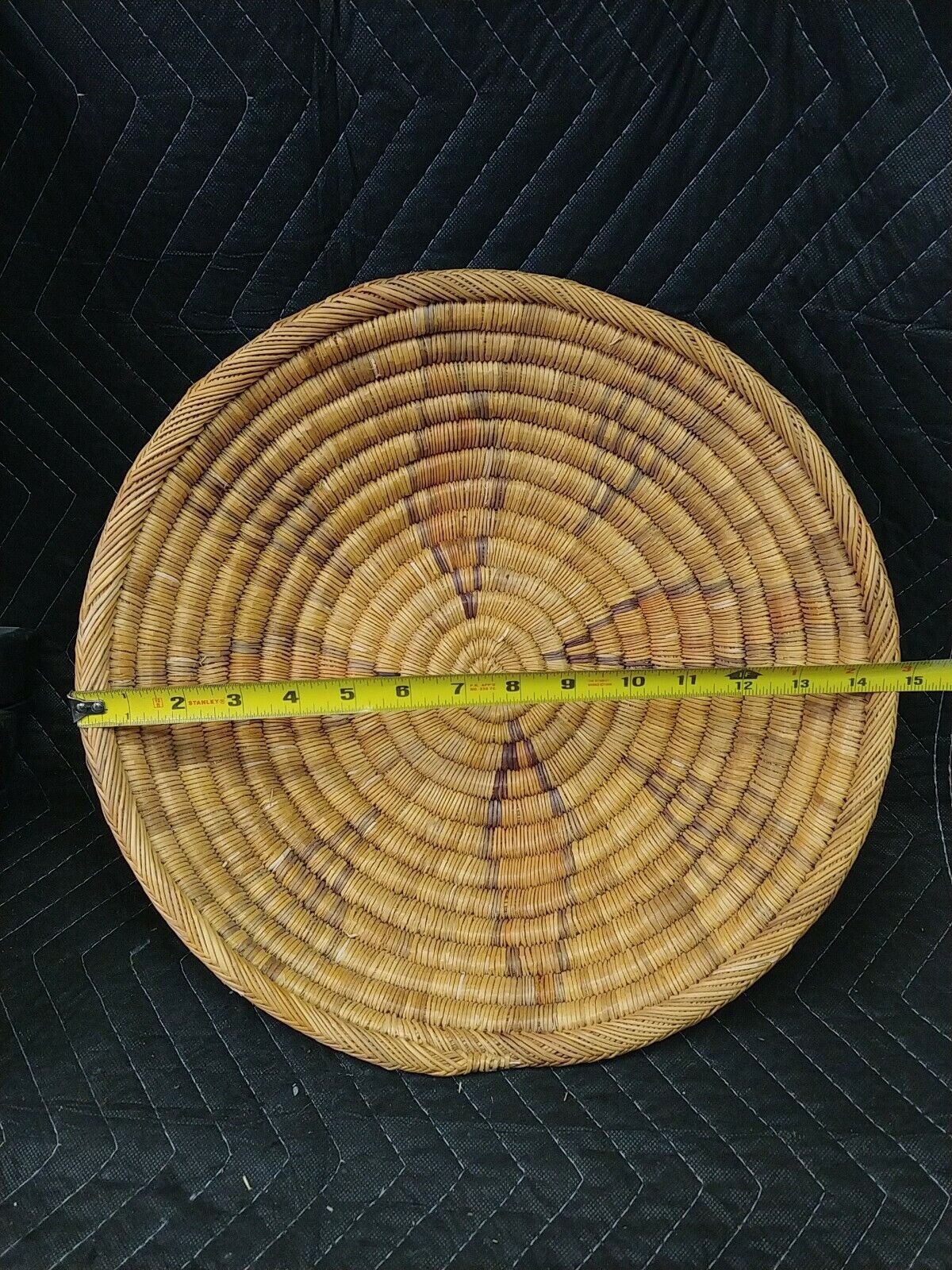 Native American Indian Ceremonial BASKET Large 15"