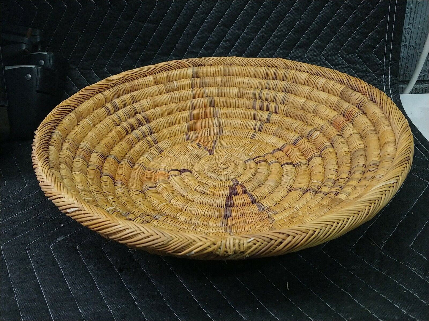 Native American Indian Ceremonial BASKET Large 15"