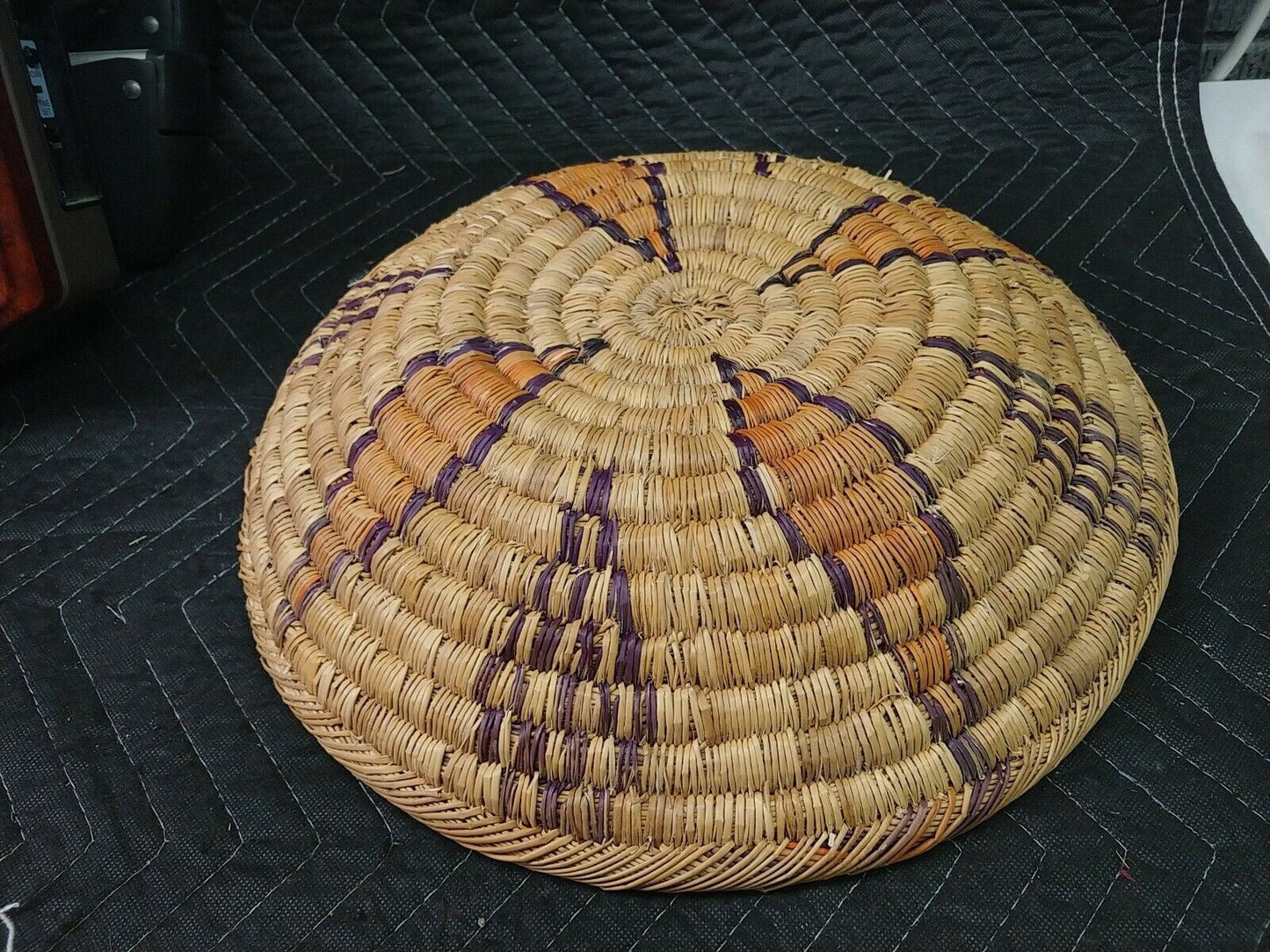 Native American Indian Ceremonial BASKET Large 15"