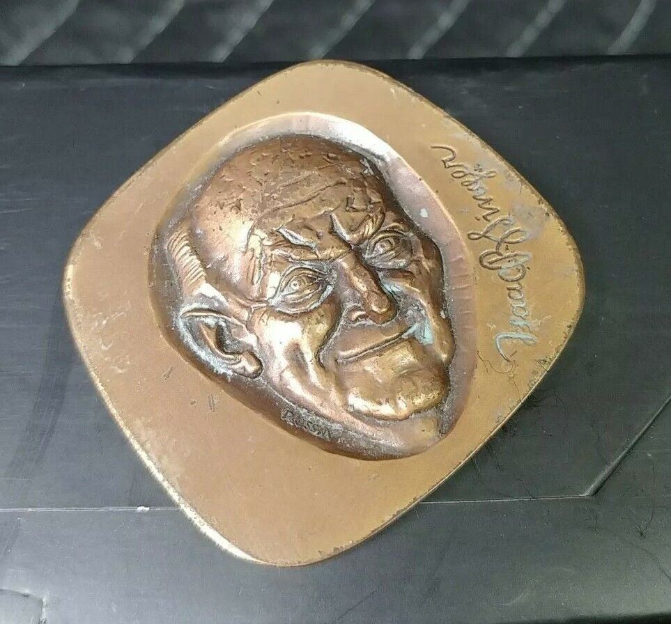 MAGNES MUSEUM 1984 ISAAC B. SINGER JEWISH-AMERICAN HALL OF FAME BRONZE MEDAL