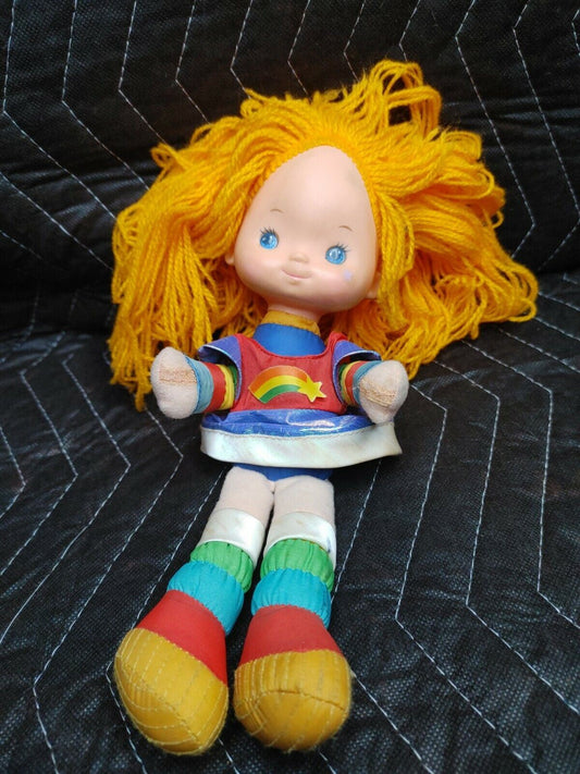 Vintage Rainbow Brite Doll 1983 Hallmark Mattel Bright Plush Doll 18"