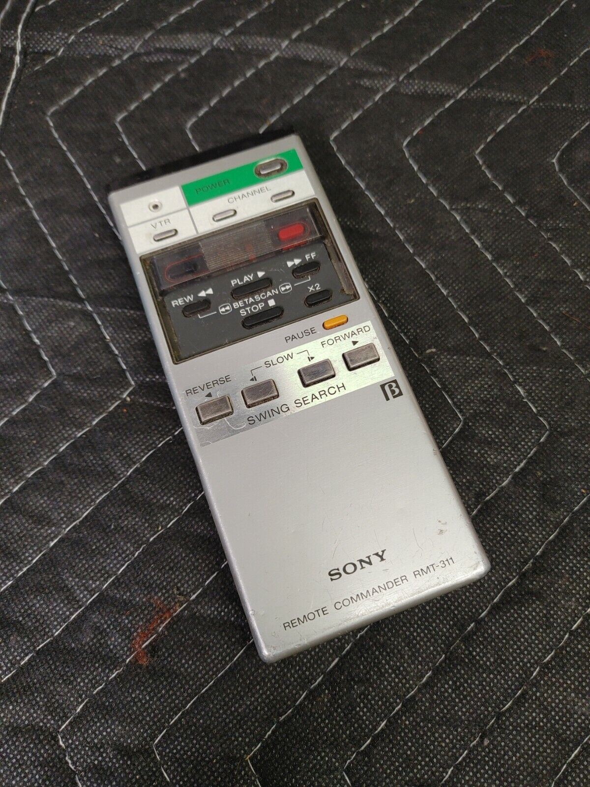 Vtg Sony RMT-311 Betamax VTR Remote Commander w/ Slider