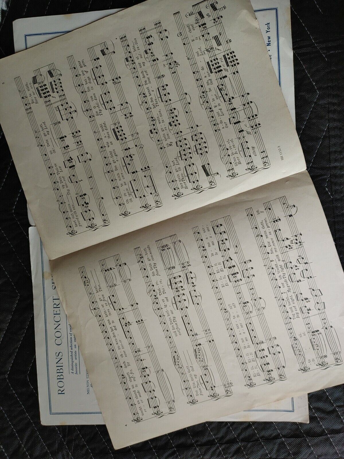 Vintage Eli-Eli  Sheet Music by Jacob Koppel Sandler 1934 Robbins
