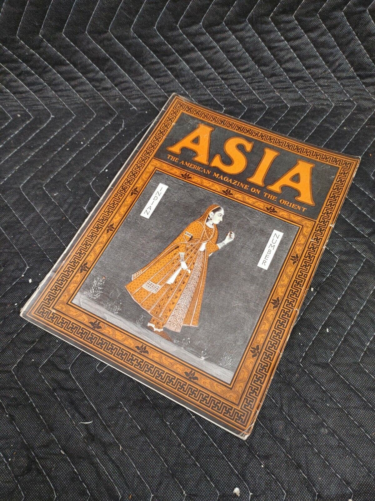 Antique March 1923 Asia Magazine, The American Magazine on the Orient