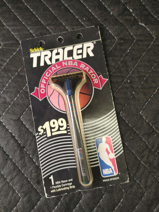 Schick Tracer Razor 1 Flexible Cartridge Original Vintage 1994 NBA Sponsor