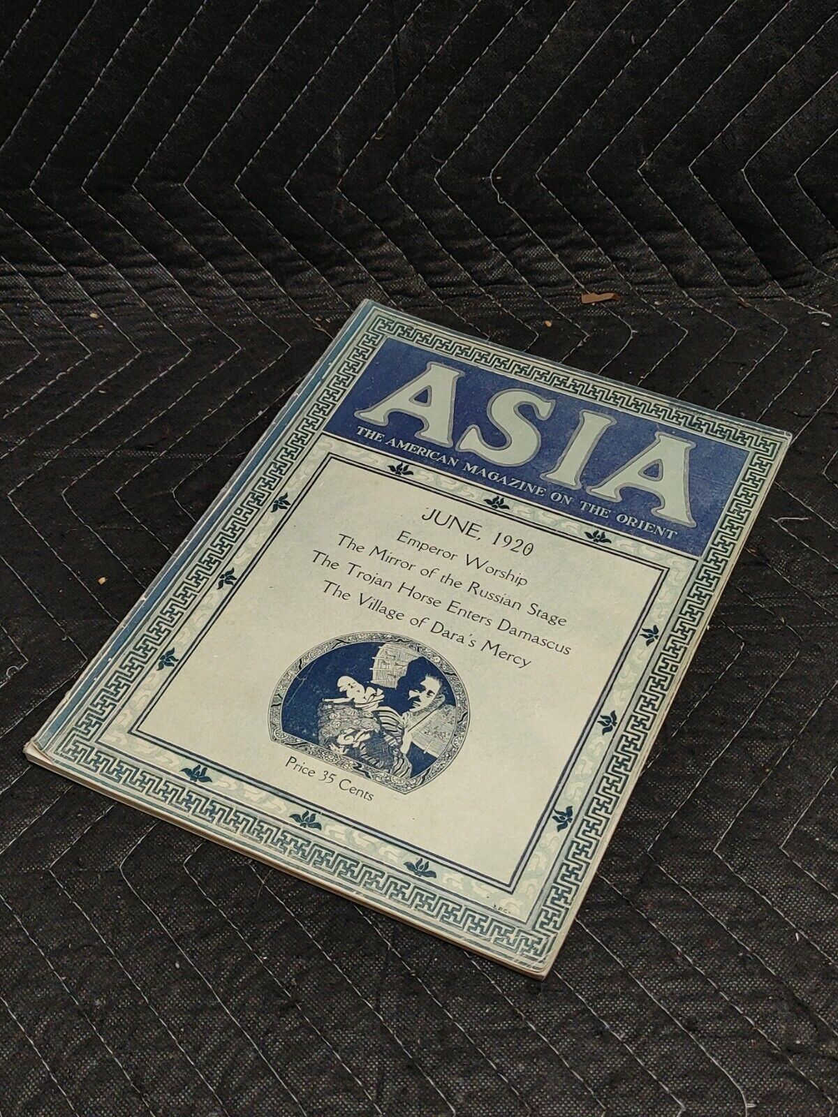 Antique June 1920 Asia Magazine, The American Magazine on the Orient