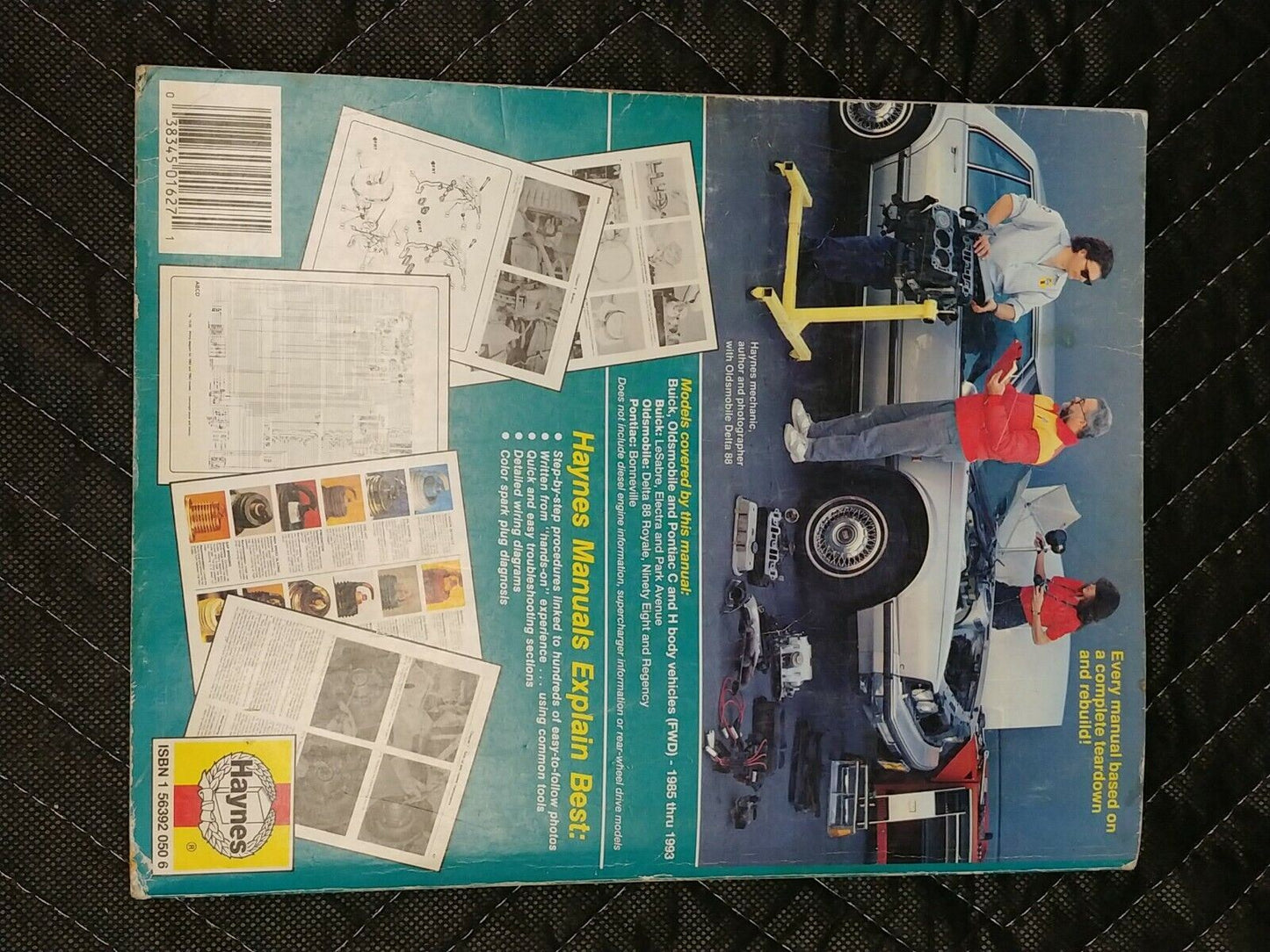 Buick Oldsmobile Pontiac Full Size 1985 - 1993 FWD Haynes Repair Service Manual