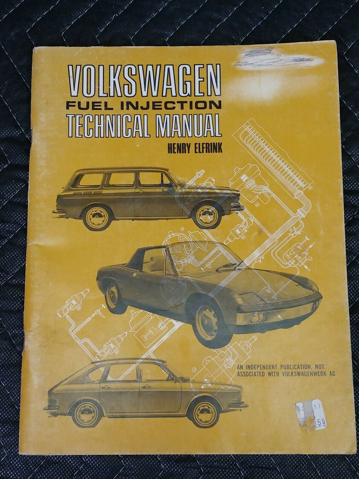 1972 Volkswagen Fuel Injection Technical Manual Henry Elfrink Repair Book