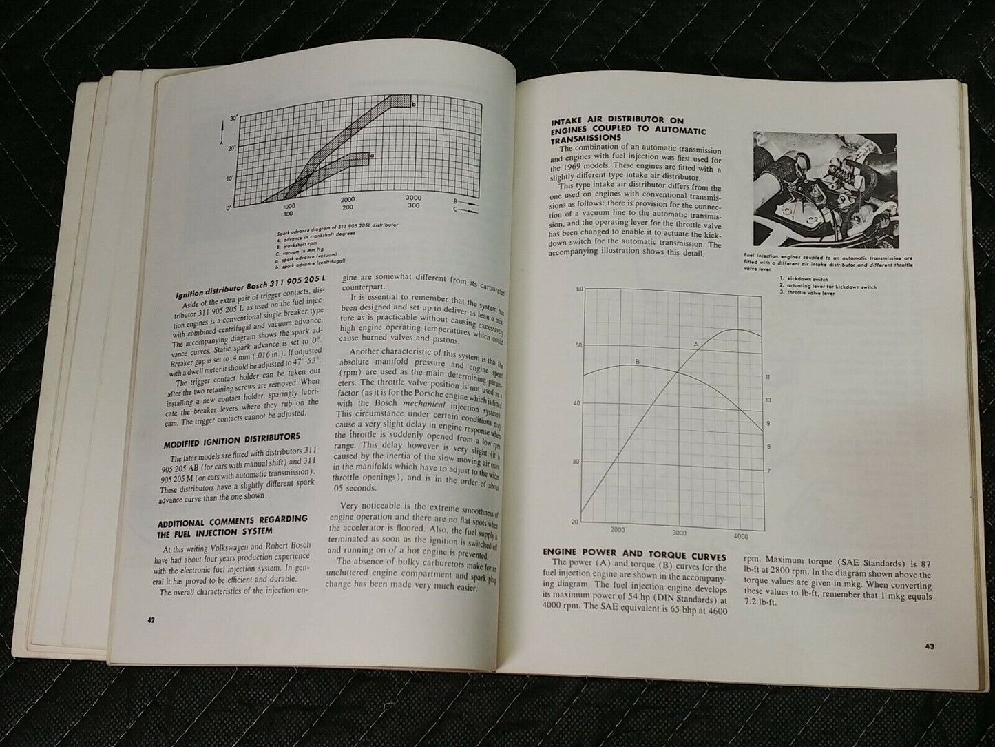 1972 Volkswagen Fuel Injection Technical Manual Henry Elfrink Repair Book