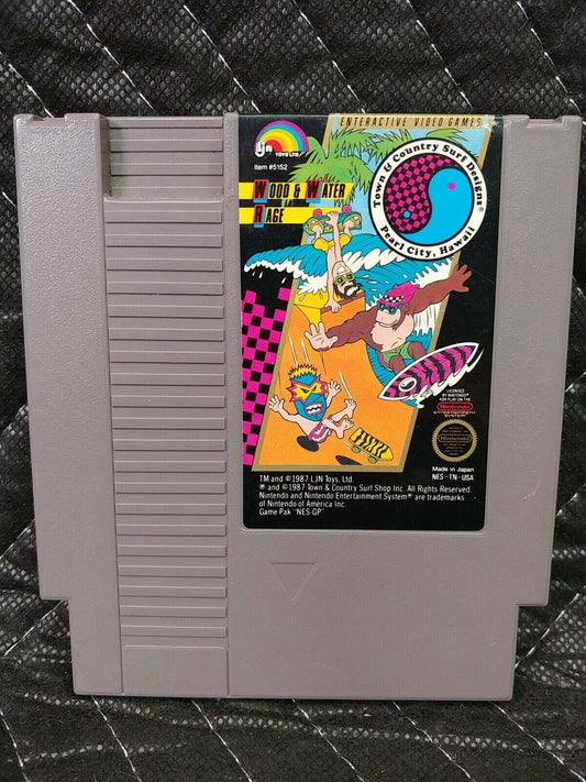 T&C Surf Designs: Wood & Water Rage cartridge only - NES Nintendo