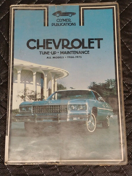 Chevrolet tune-up, maintenance: All models, 1966-1975, Combs Jim 1976 Clymer