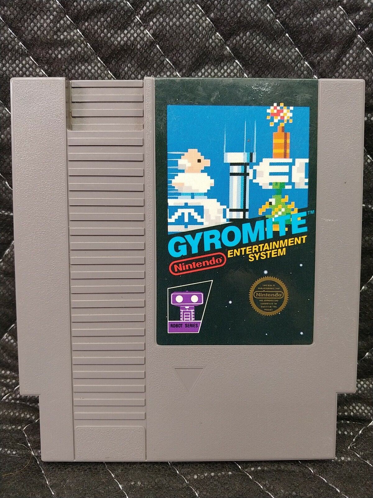 Gyromite Cartridge 5 Screws NES Nintendo Entertainment System