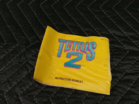 Tetris 2 NES Manual Only Instruction Booklet Nintendo 1993 *No Game*