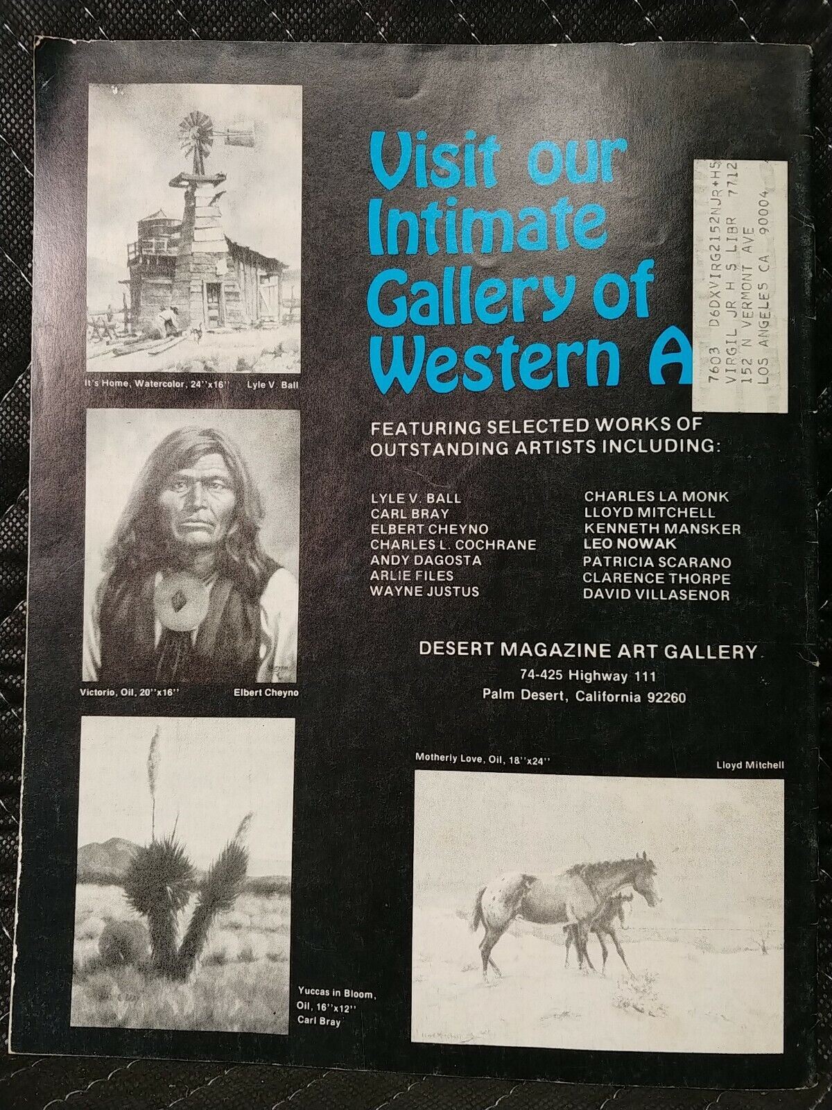 Vintage Desert Magazine December 1976