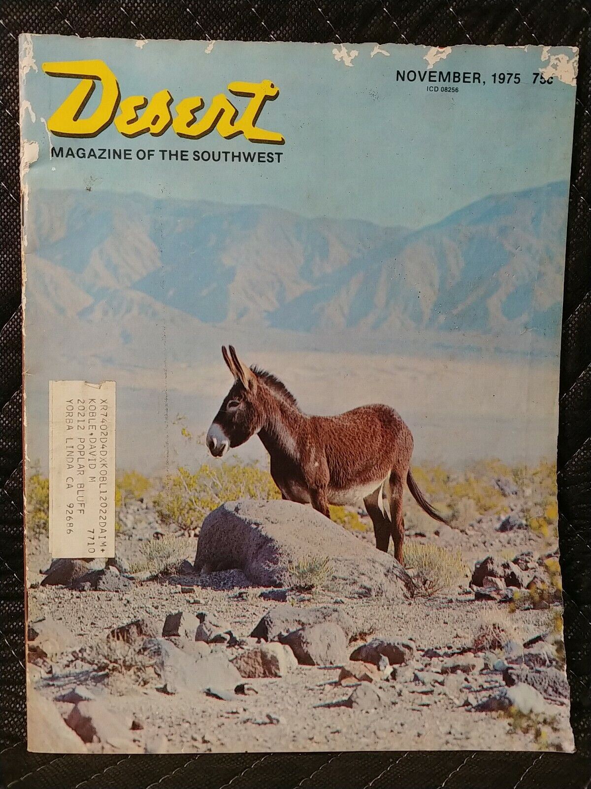 Vintage Desert Magazine November 1975