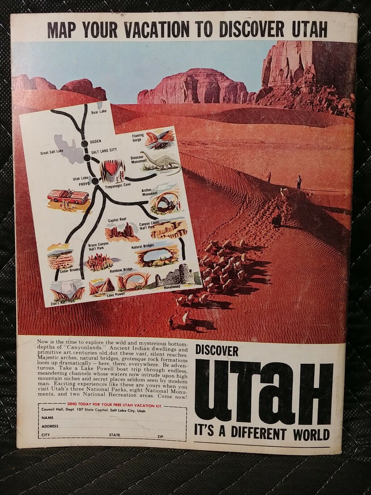 Vintage Desert Magazine August/September 1965