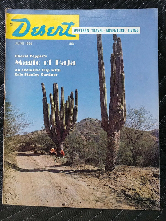 Vintage Desert Magazine June 1966