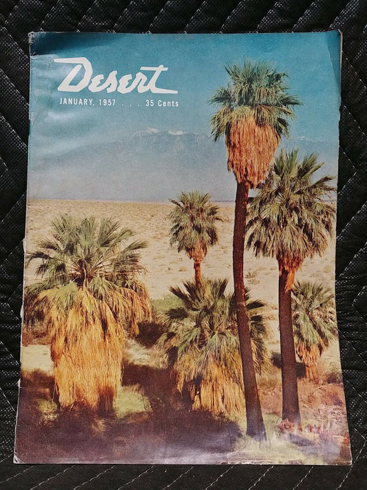 Vintage Desert Magazine January 1957