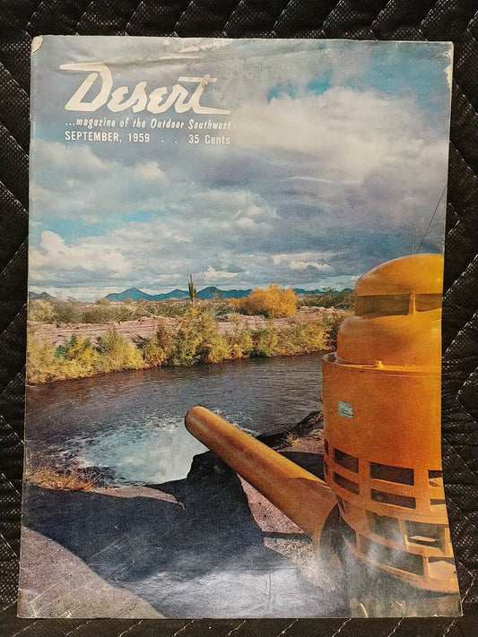 Vintage Desert Magazine September 1959