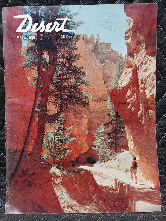 Vintage Desert Magazine May 1959