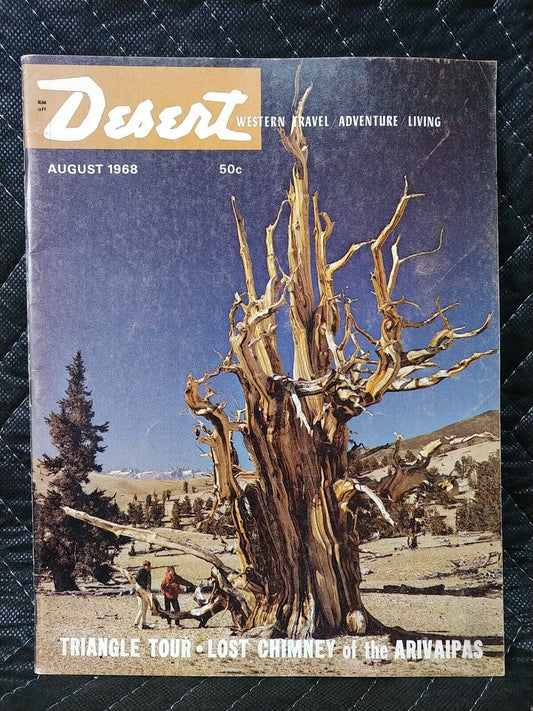 Vintage Desert Magazine August 1968