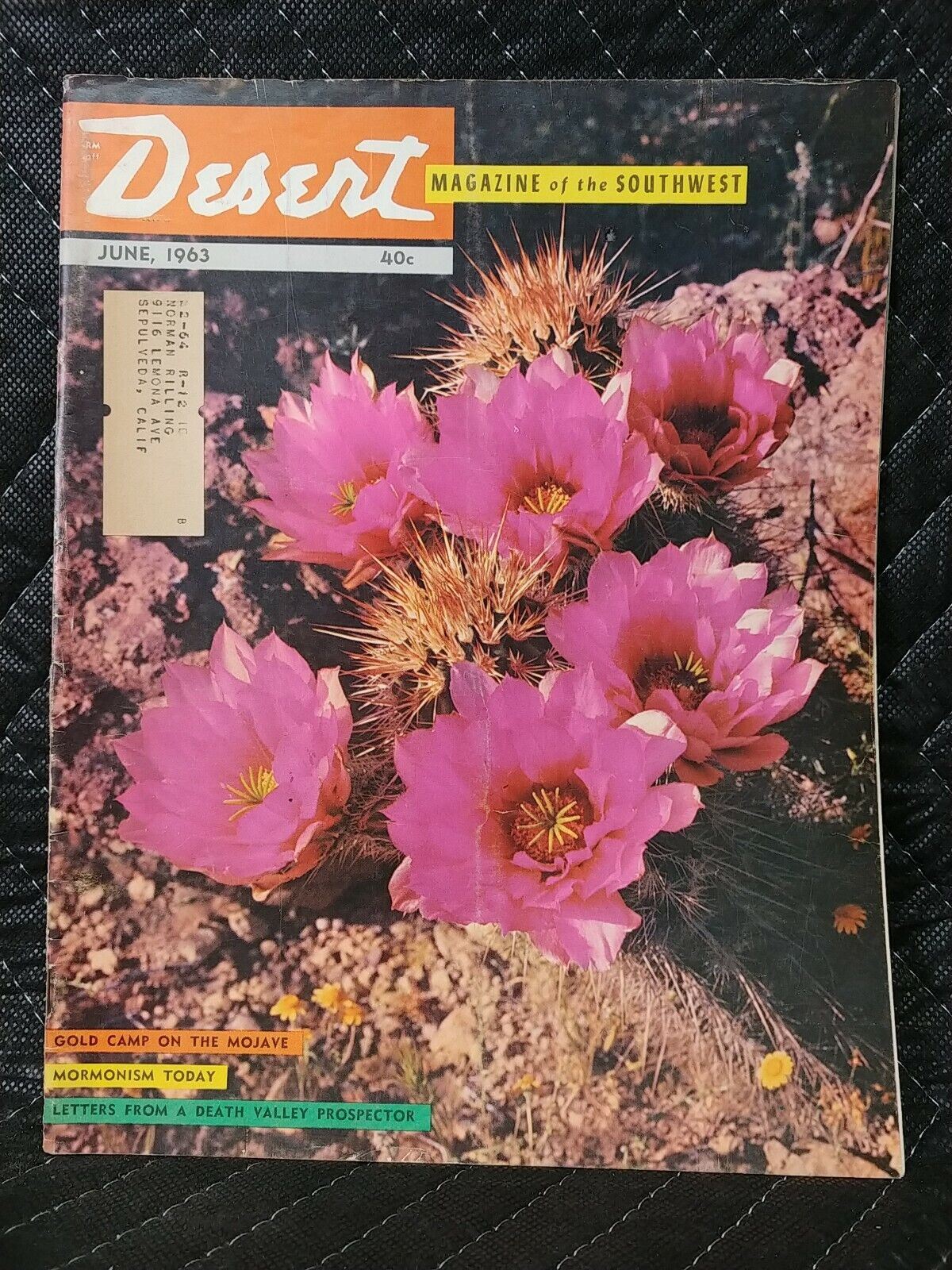 Vintage Desert Magazine June 1963