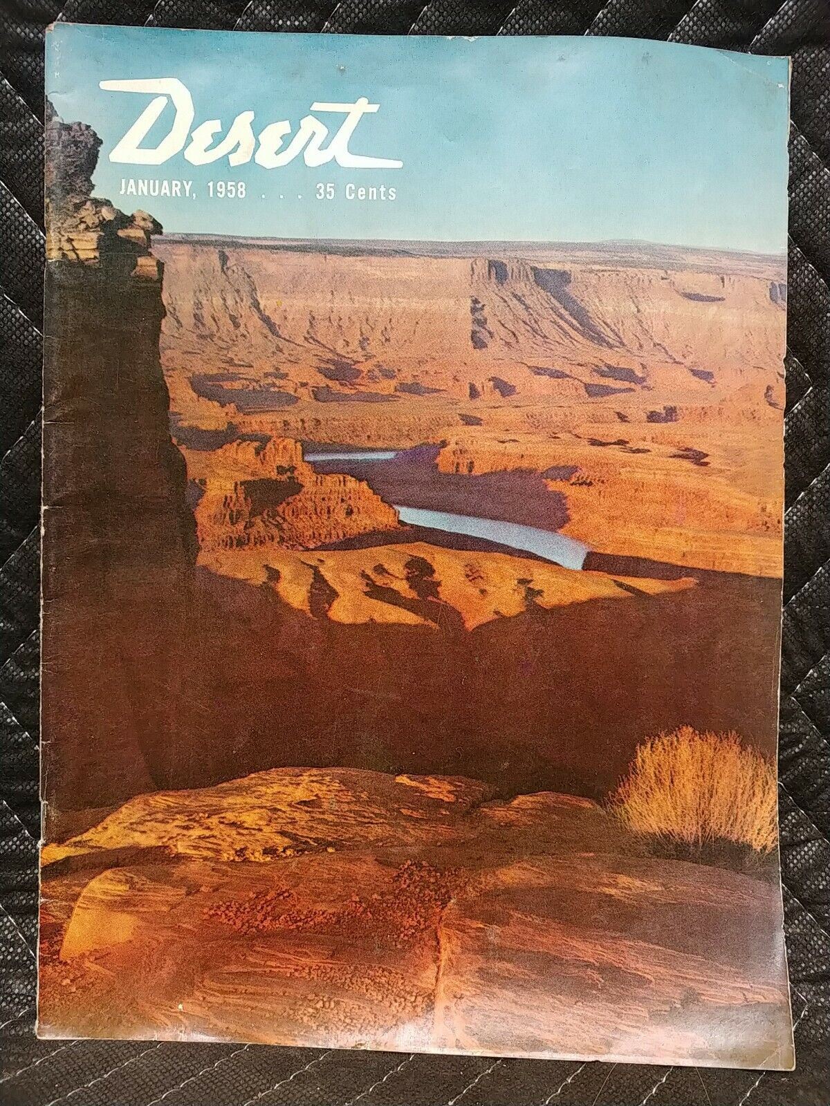 Vintage Desert Magazine January 1958
