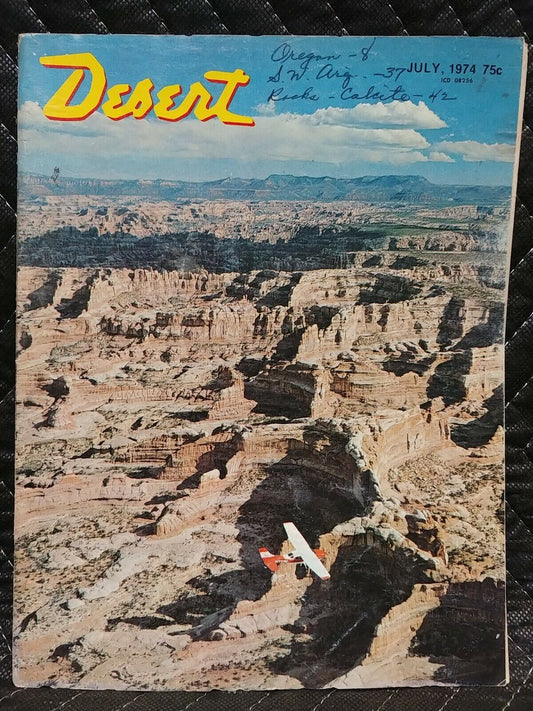 Vintage Desert Magazine July 1974