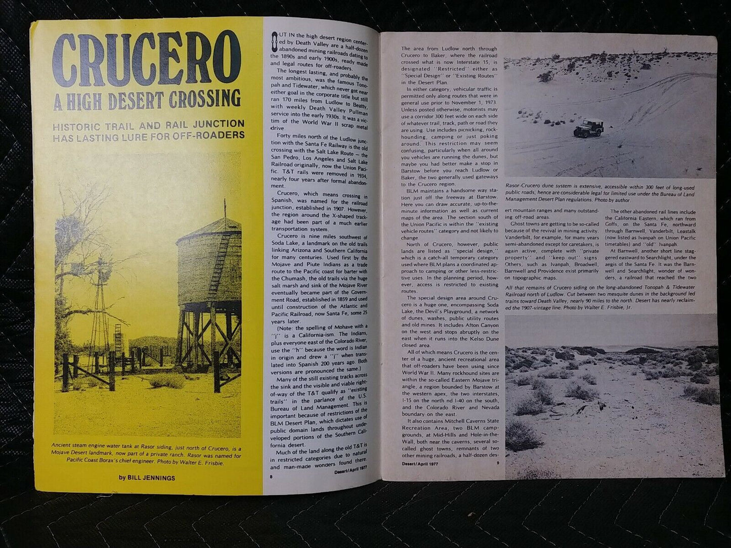 Vintage Desert Magazine April 1977