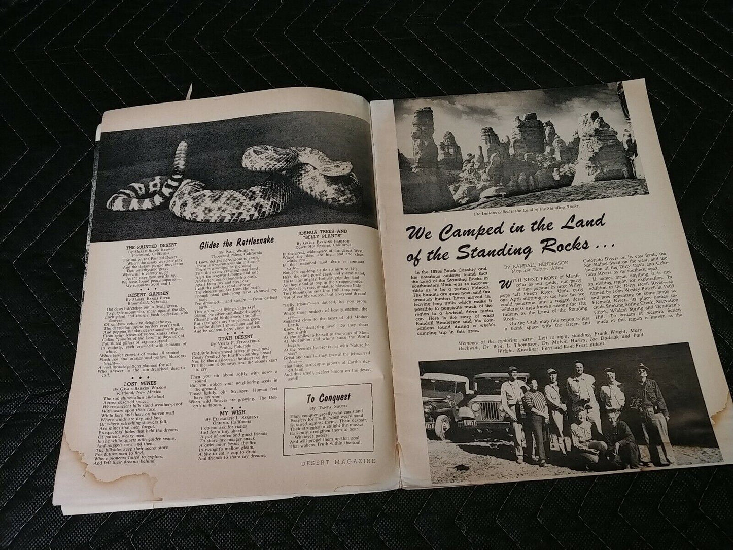 Vintage Desert Magazine October 1957