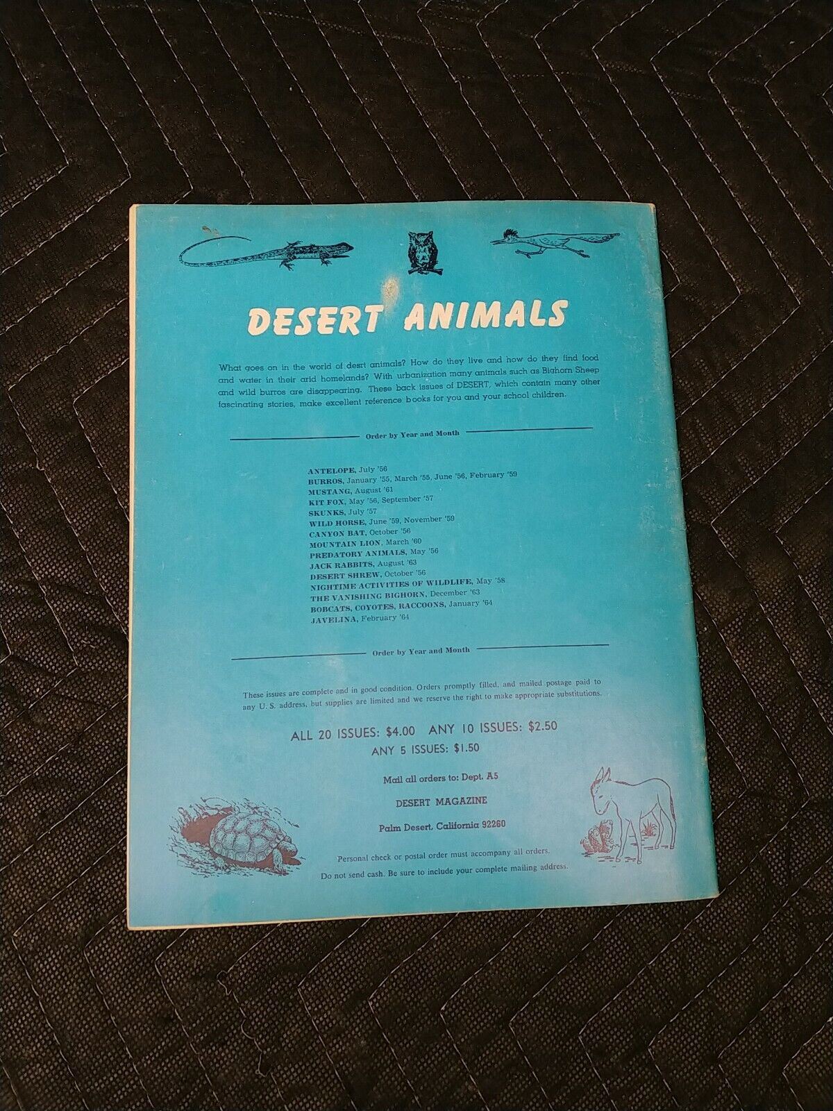 Vintage Desert Magazine May 1964